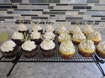 Deer Antler Cupcakes